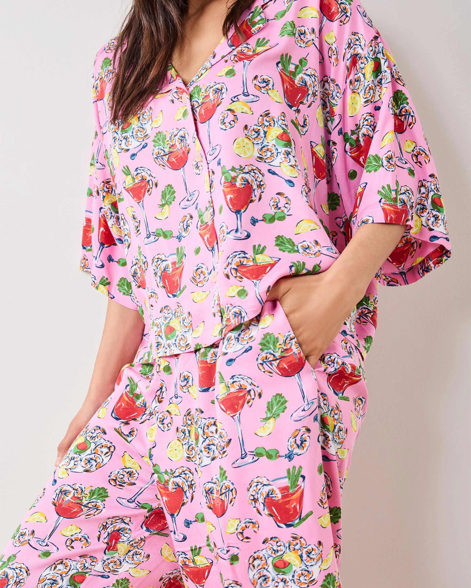 Shrimp Cocktail - Eco Satin Wildest Dreams Set | Parlor Pink - Image 5