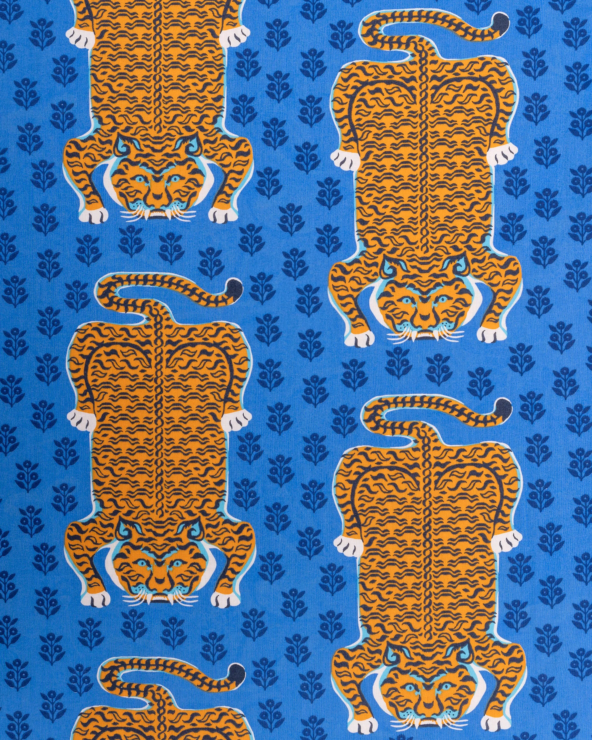 Siberian Stripes - Monaco Dress | Cobalt Blue - Image 7