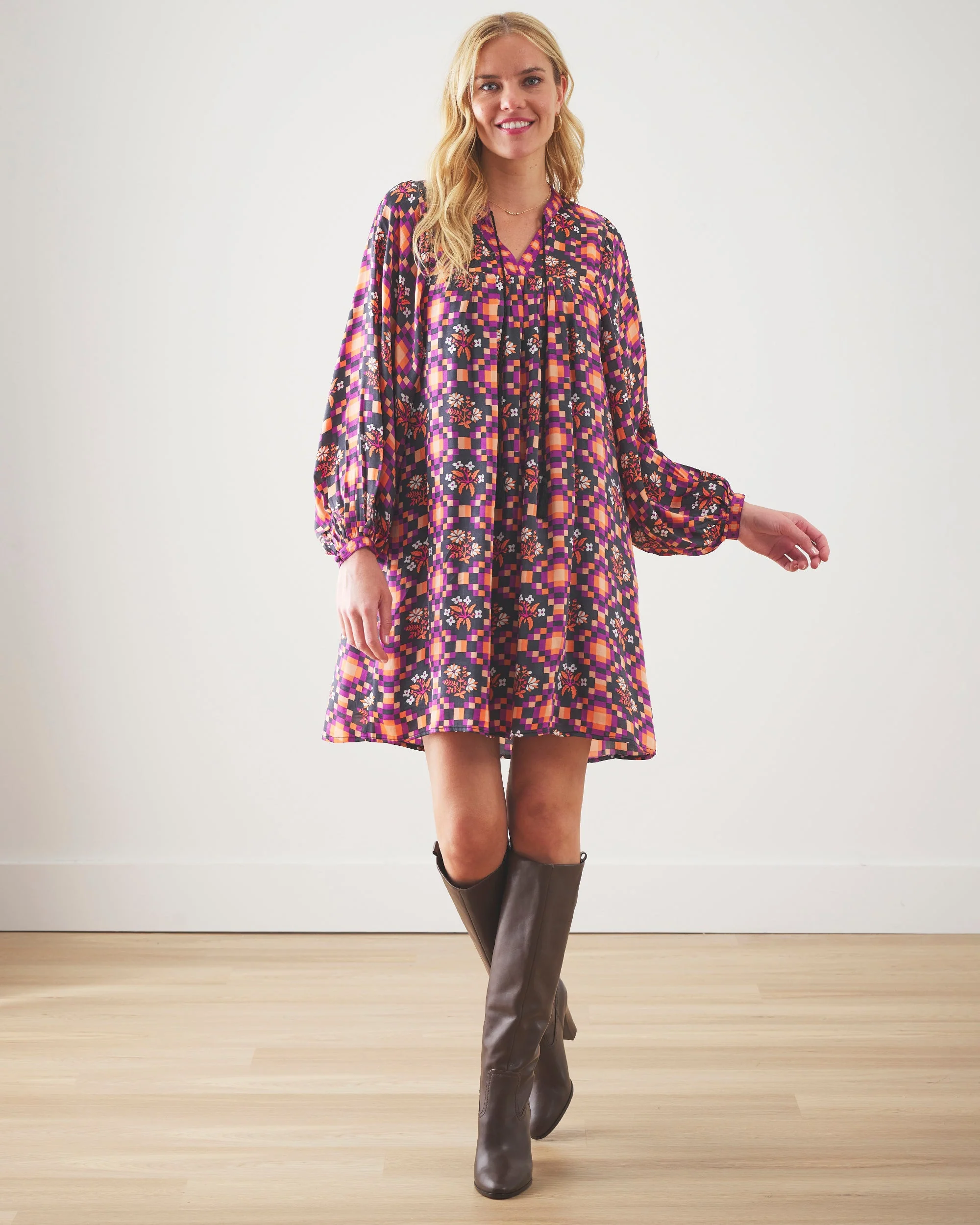 Tomorrow's Tapestry - On The Scene Tunic | Violet Breeze