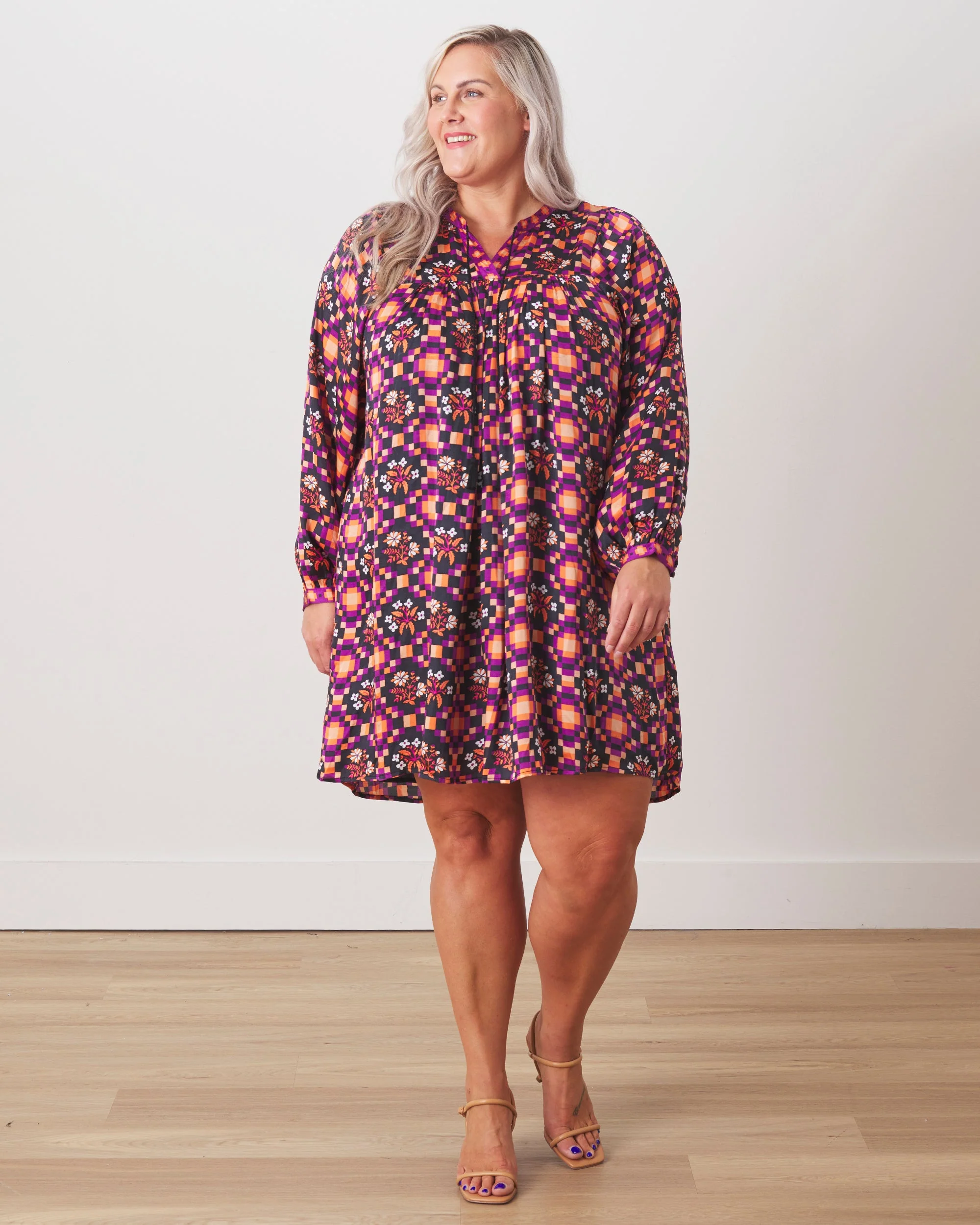 Tomorrow's Tapestry - On The Scene Tunic | Violet Breeze - Image 3
