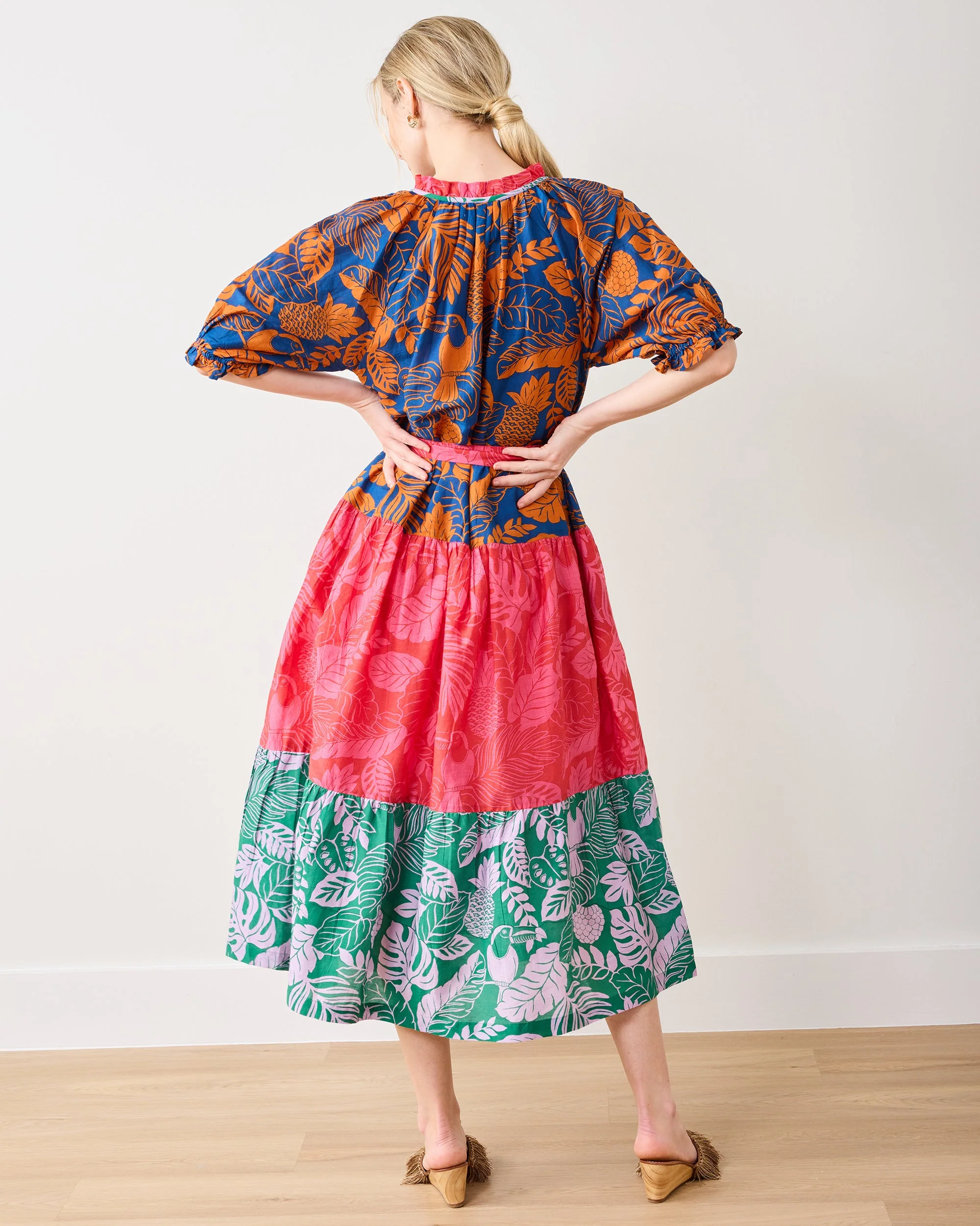 Toucan Treetop - Vibrant Voyage Dress | Multi Palms - Image 4