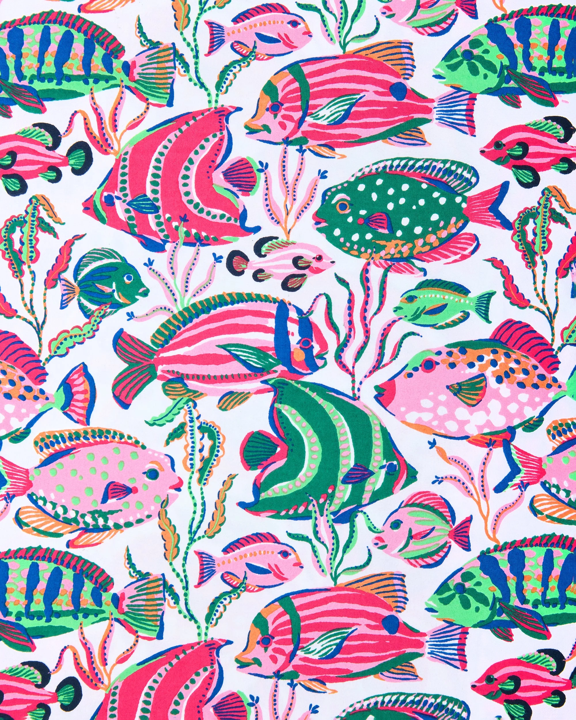 Tropical Fish - Flower Charmer Midi Dress | Cloud - Image 6