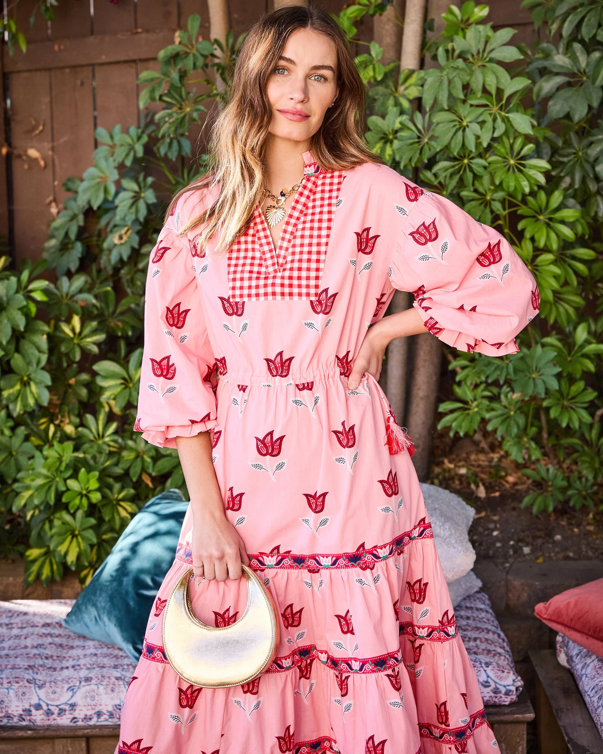Tulip Bloom - Coconut Cafe Dress | French Pink