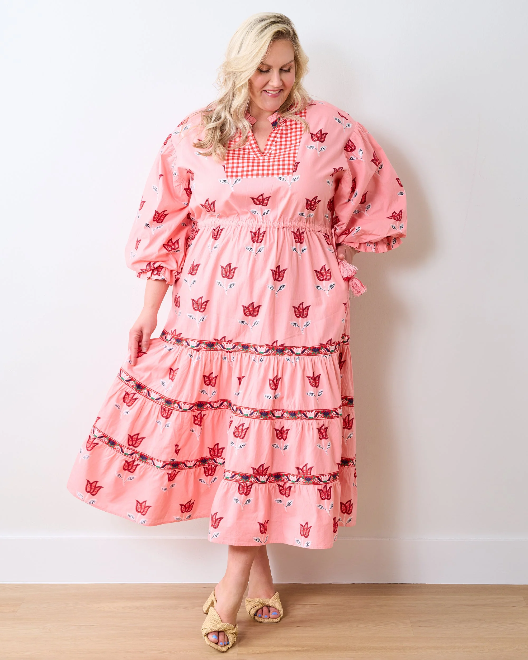 Tulip Bloom - Coconut Cafe Dress | French Pink - Image 2