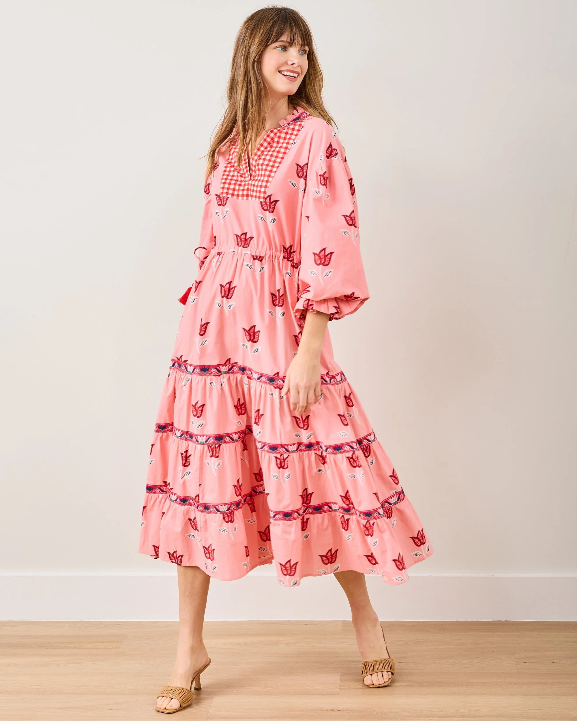Tulip Bloom - Coconut Cafe Dress | French Pink - Image 3