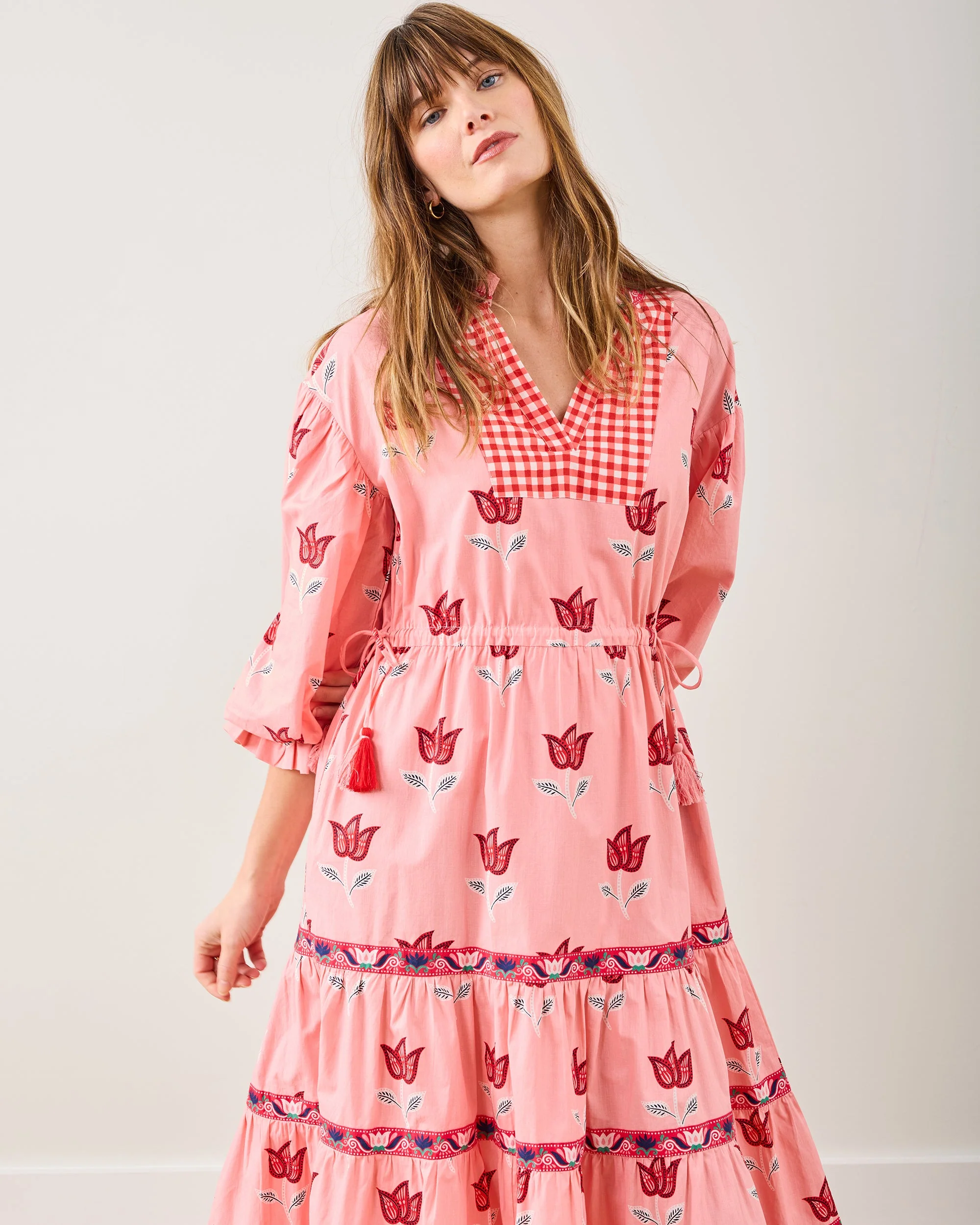 Tulip Bloom - Coconut Cafe Dress | French Pink - Image 6