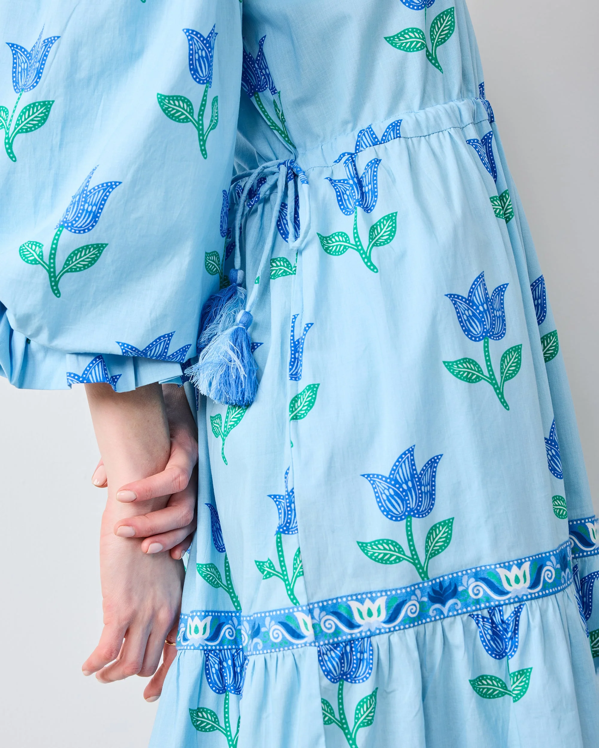 Tulip Bloom - Coconut Cafe Dress | Oasis Sky - Image 4