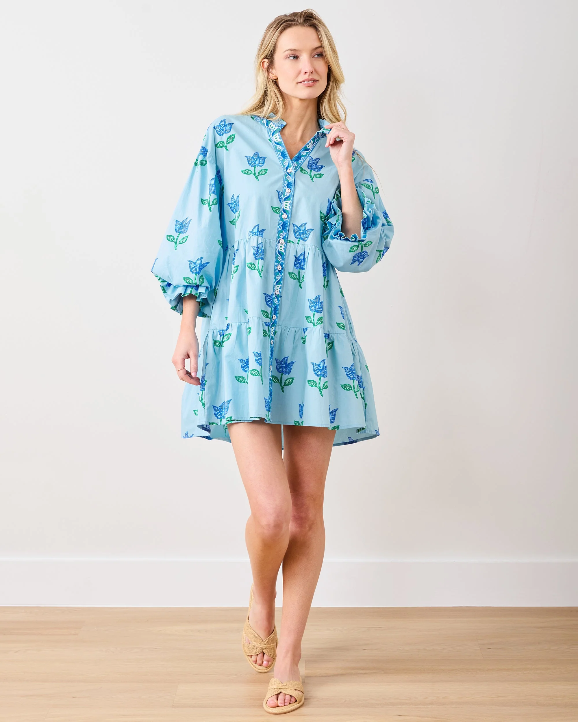 Tulip Bloom - Rosalita Dress | Oasis Sky - Image 3