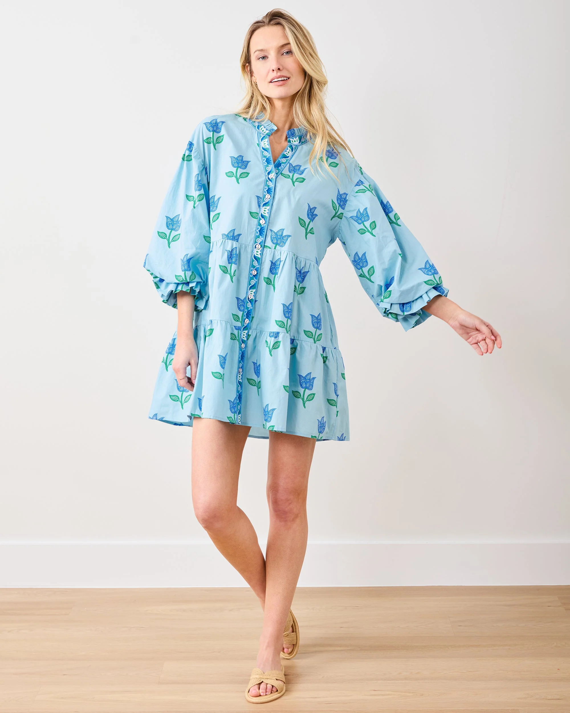 Tulip Bloom - Rosalita Dress | Oasis Sky - Image 5