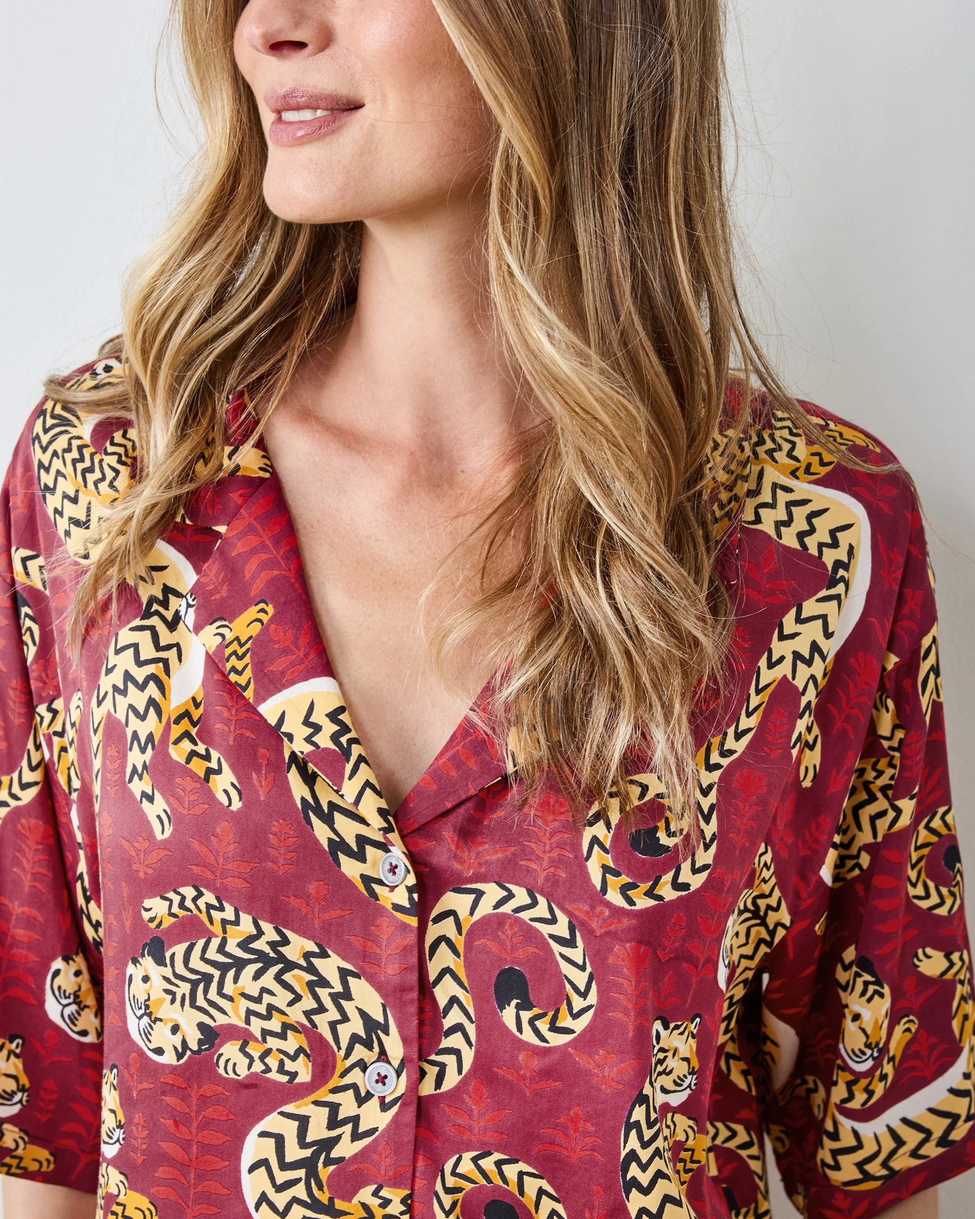 Twisted Tiger - Eco Satin Wildest Dreams Set | Merlot - Image 4