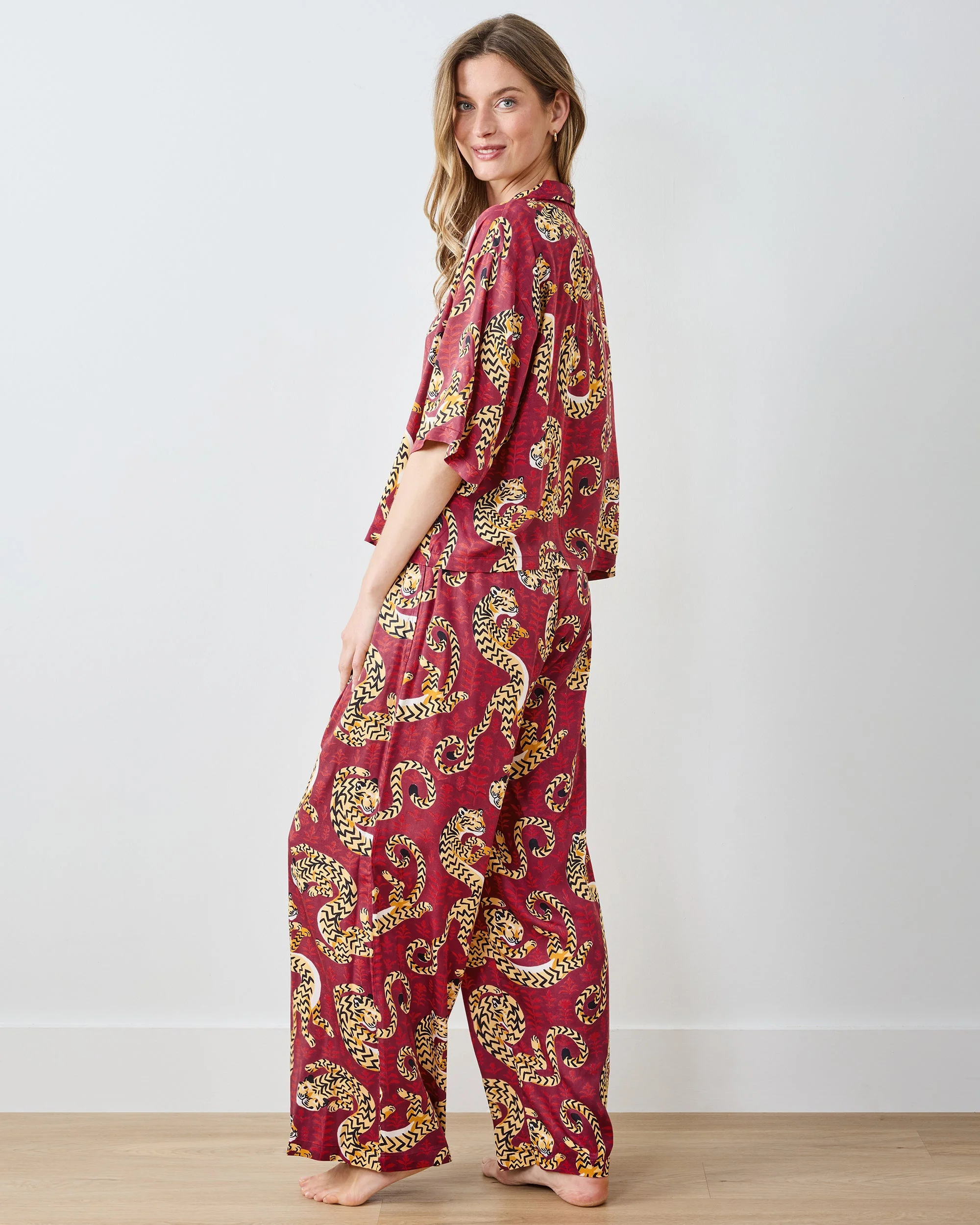 Twisted Tiger - Eco Satin Wildest Dreams Set | Merlot - Image 5