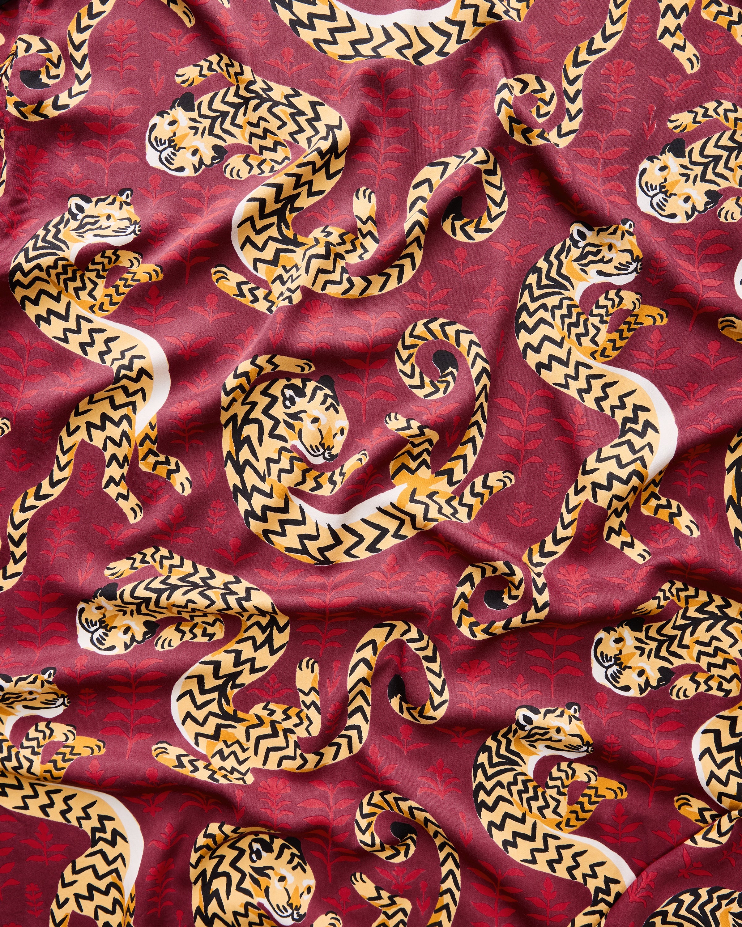 Twisted Tiger - Eco Satin Wildest Dreams Set | Merlot - Image 7