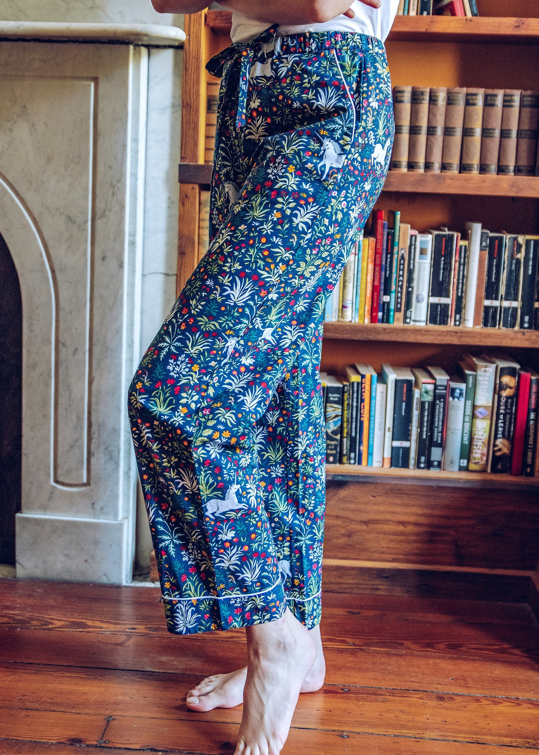 Unicorn's Garden - PJ Pants | Indigo - Image 7