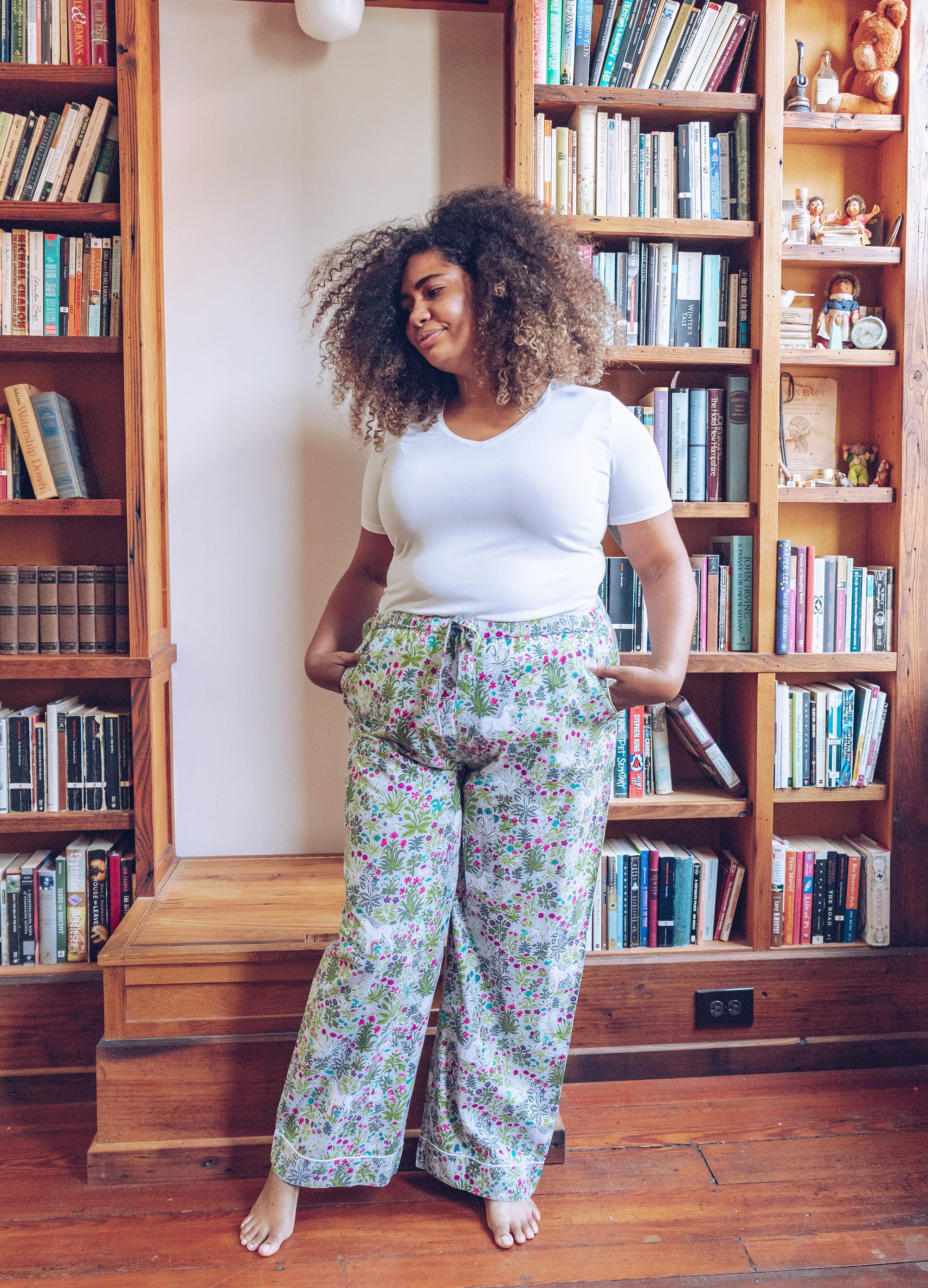 Unicorn's Garden - PJ Pants | Silver - Image 6