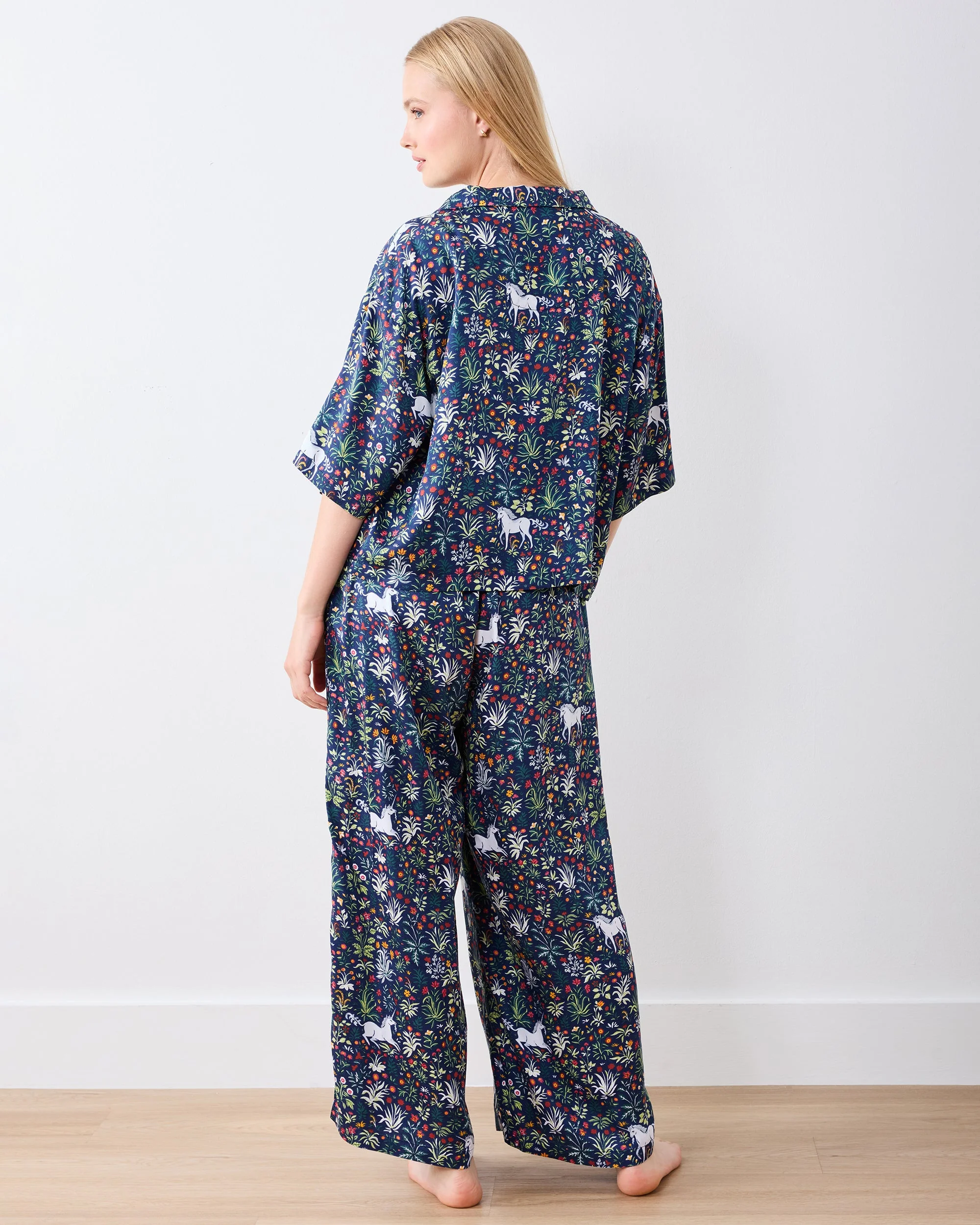 Unicorn's Garden - Tall Eco Satin Wildest Dreams Set | Indigo - Image 3