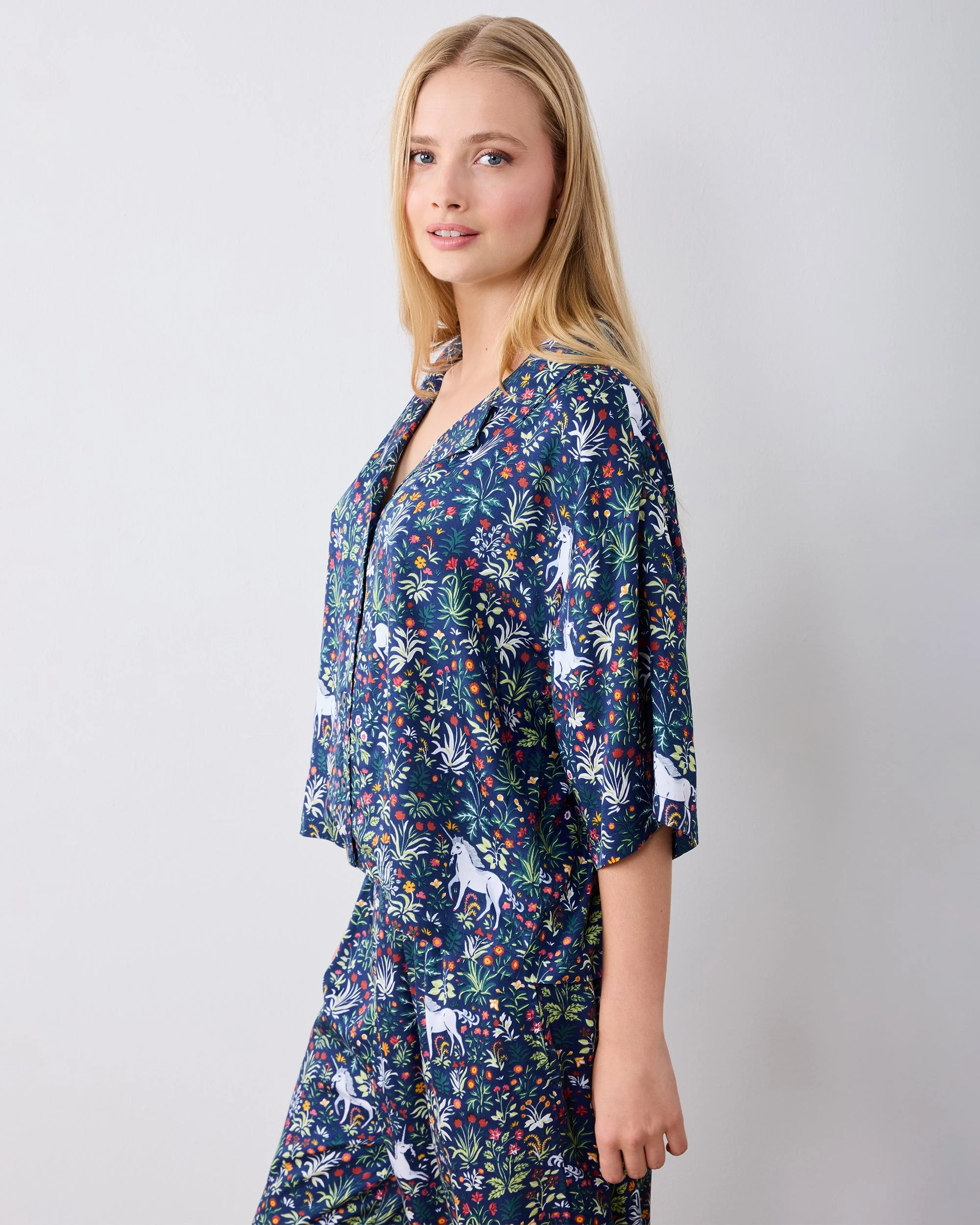 Unicorn's Garden - Tall Eco Satin Wildest Dreams Set | Indigo - Image 5