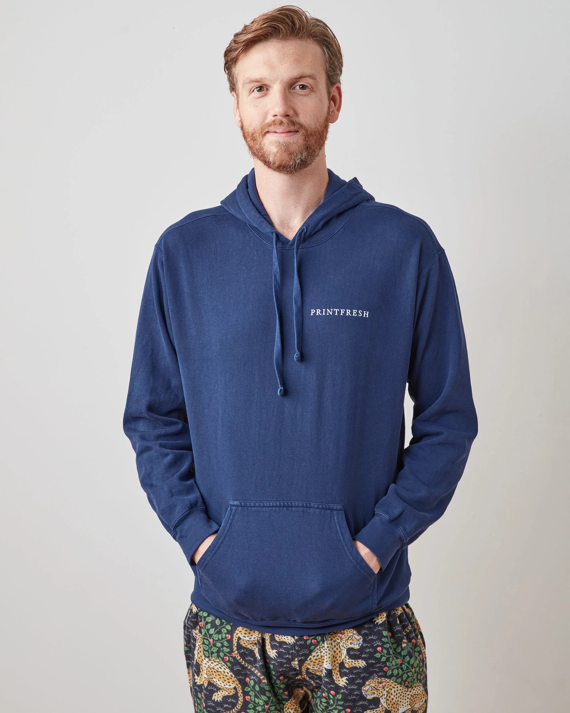 Unisex Down Time Hoodie - Unisex Hoodie | Navy - Image 2