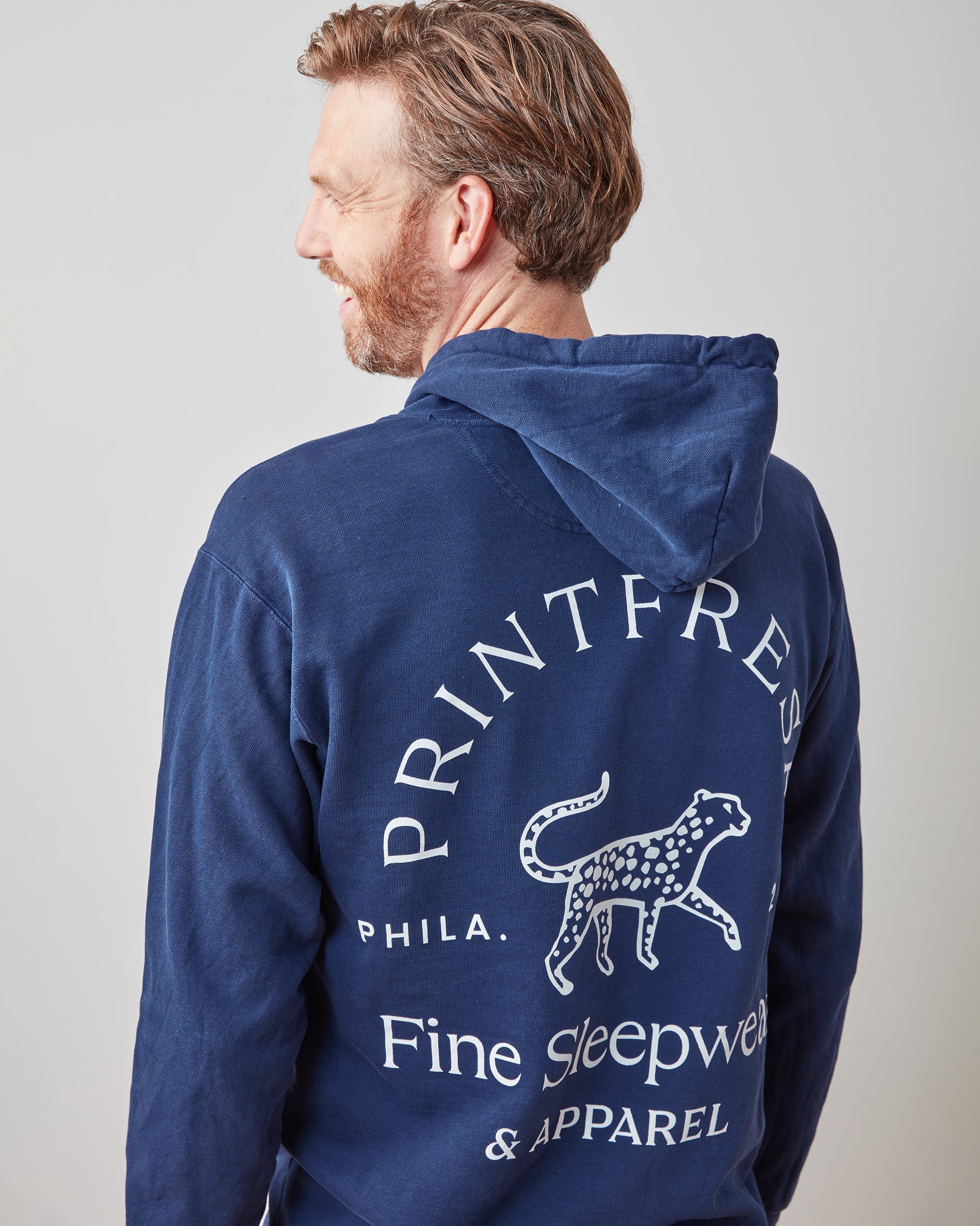 Unisex Down Time Hoodie - Unisex Hoodie | Navy - Image 4
