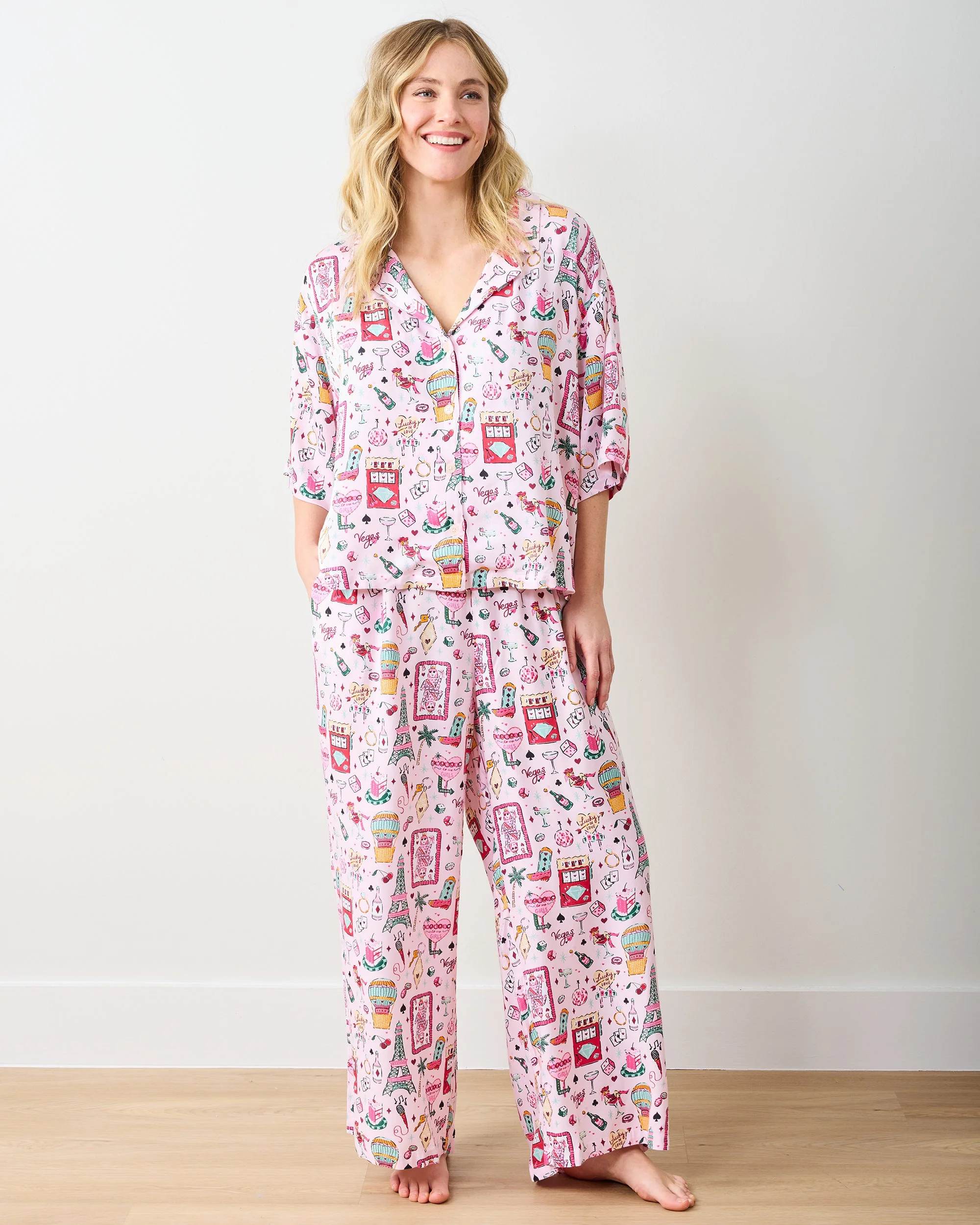 Viva Las Vegas - Eco Satin Wildest Dreams Set | Lucky Pink - Image 4