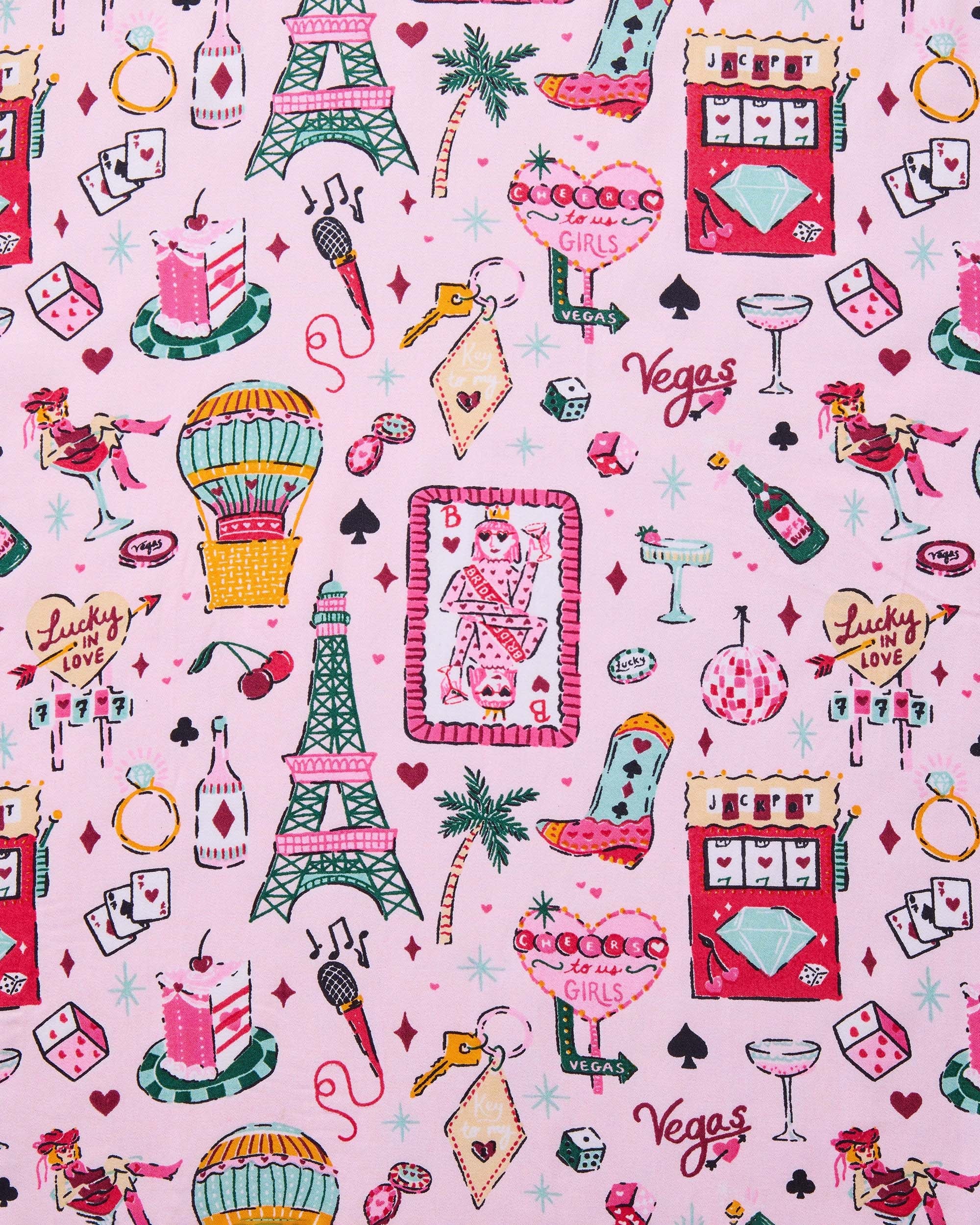 Viva Las Vegas - Eco Satin Wildest Dreams Set | Lucky Pink - Image 8