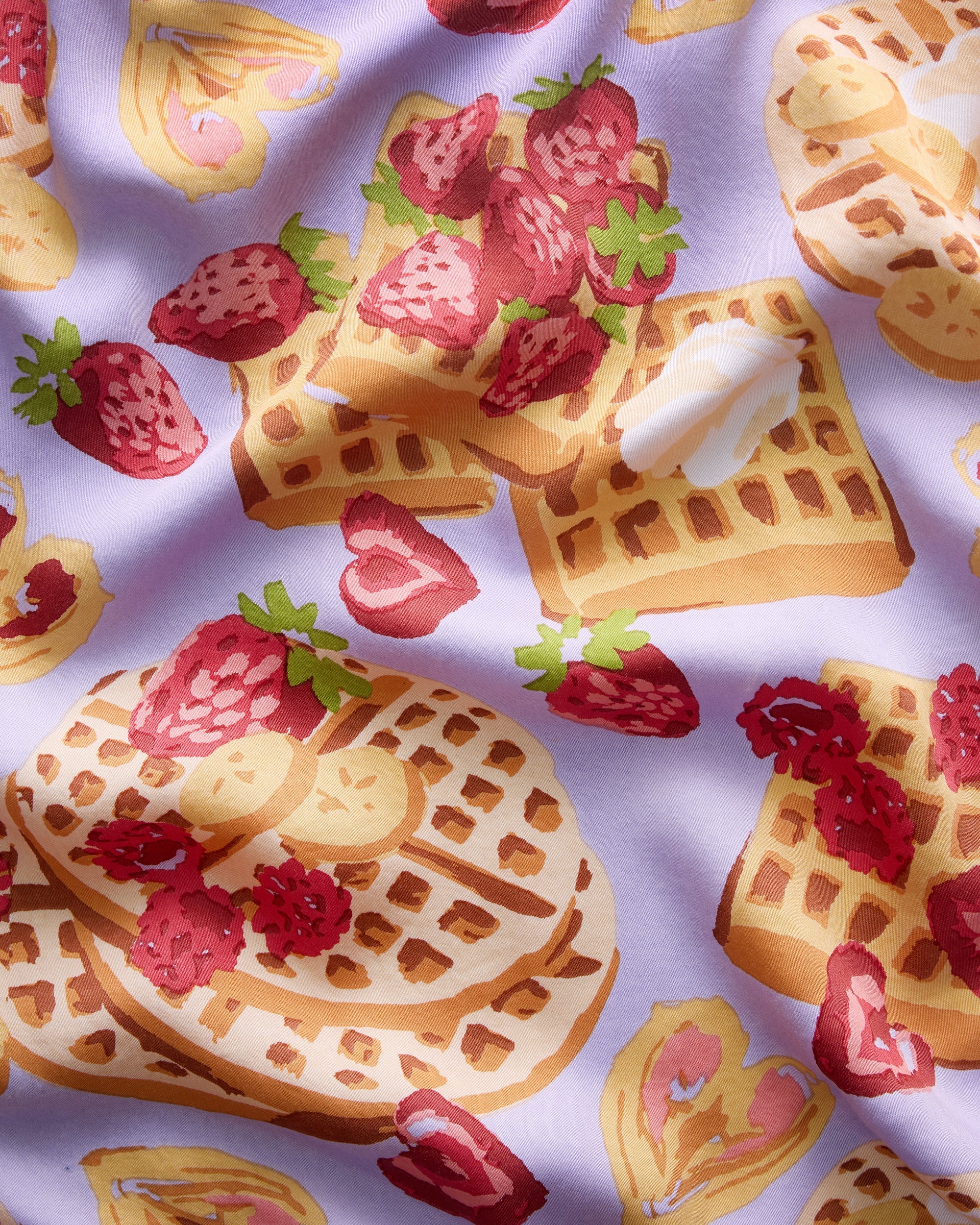 Waffles In Bed - Eco Satin Wildest Dream Set | Lavender - Image 8