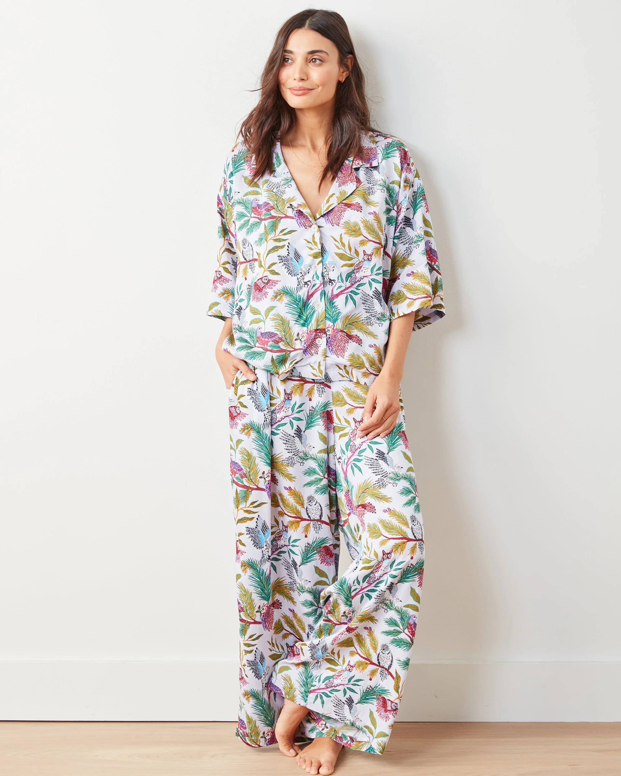 Wise Owls - Eco Satin Wildest Dreams Set | Dusty Lilac - Image 2